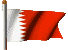 Flagge Bahrain bis 2002